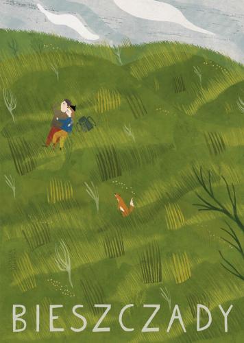 Plakat Bieszczady. Połoniny