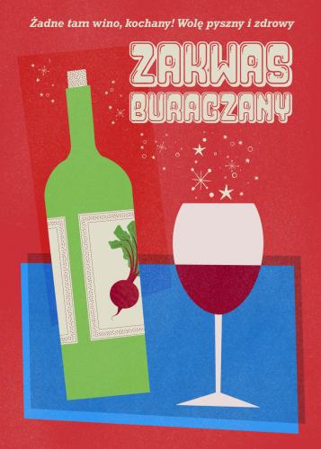 Plakat ZAKWAS BURACZANY